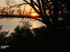 sunset on Lake Onalaska