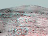 anaglyph panorama of Mars