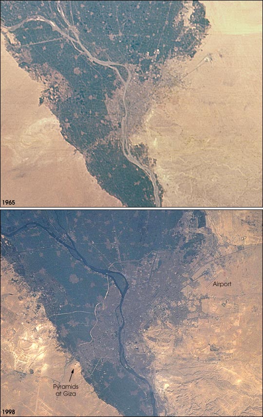 Urban Growth in Cairo 1965–98