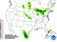 Day 1 rainfall outlook