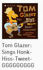 Tom Glazer Sings Honk-Hiss-Tweet-GGGGGGGGGG and Other Children's Favorites