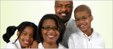 African-American family