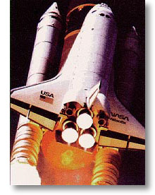 Image of Space Shuttle Liftoff