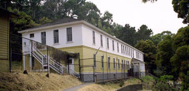 photograph of Angel Island Imigration Station in California