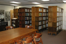 Image The non-serials section of the MWAC resource center.