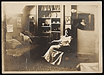 [Florence J. Ballin in her studio at 30 W. 59th Street]