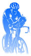 Cyclist illustration