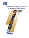 Cover of National Academies Evaluation Document