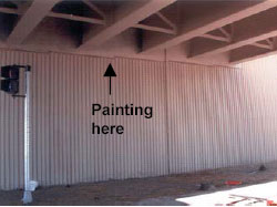Figure 3. Painting Location