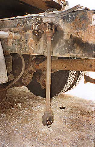 Photo 3 - Close-up of broken PTO shaft.