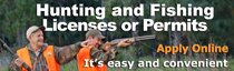 Purchase Hunting and Fishing Licenses and Permits