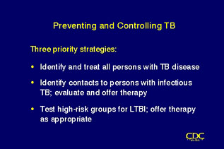 Slide 96: Preventing and Controlling TB. Click for larger version.