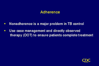 Slide 68: Adherence. Click for larger version.