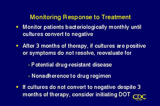 Slide 80: Monitoring Response to Treatment. Click for larger version.
