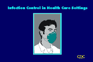 Slide 81 (Chapter title slide): Infection Control in Health Care Settings. Click for larger version.