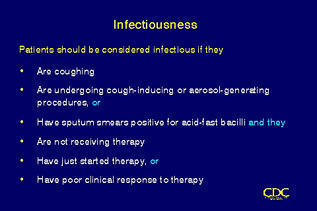 Slide 82: Infectiousness. Click for larger version.