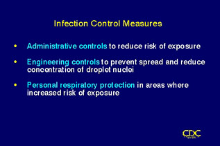 Slide 84: Infection Control Measures. Click for larger version.