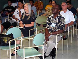 Image of Attendees sitting listening to the TB 101 presentation.