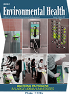 Image of the front cover the Journal of Environmental Health