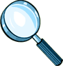 image of magnifying glass