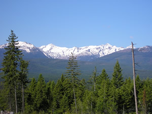 Picture of Mission Mountains in Montana