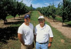 Third and fourth generation farmers, Sam and Aron Asai 