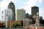 Picture of the Des Moines skyline