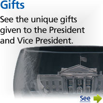 See the unique gifts given to the president and vice president