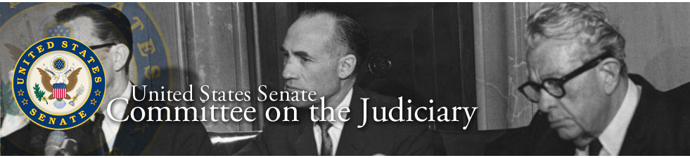 Senate Judiciary Committee Home Page Banner