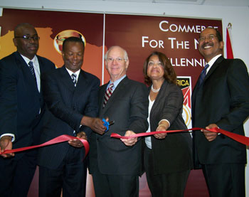 Cardin, Prince George's Co. Exec. Johnson Open Africa Trade Office
