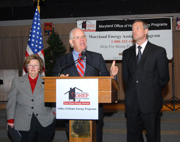 Cardin, Mikulski, O'Malley Raise Awareness of Low-Income Heating Assistance Program