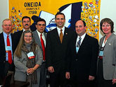 Congressman Acuri in a group photo