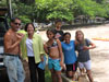 Congresswoman Hirono talks story with her constituents near Hana Harbor in Maui, on Sunday, April 27, 2008.