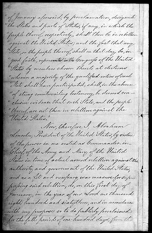 The Emancipation Proclamation (Page 2)