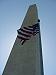 The Washington Monument with Flag