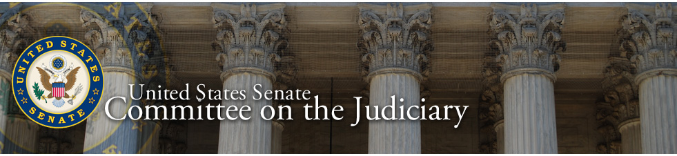 Senate Judiciary Committee Home Page Banner