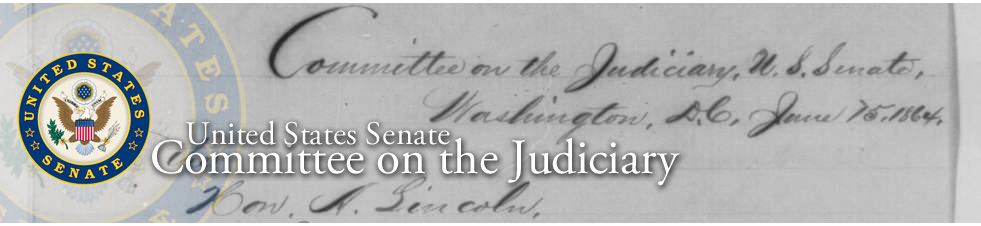 Senate Judiciary Committee Home Page Banner