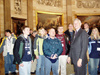 Petri with Menasha H.S. Band in U.S. Capitol.