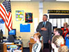 Rep. Petri with students in Redgranite.