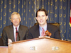 Rep. Tom Petri and Milwaukee County Executive Scott Walker.