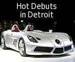 Hot Debuts in Detroit // SLR McLaren Stirling Moss (© Rod Hatfield / MSN Autos)