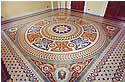 Minton Tile Floor in a Capitol Office