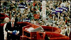 Ronald and Nancy Reagan at the Republican National Convention