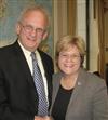 Congresswoman Ros-Lehtinen with Chairman of the Foreign Affairs Committee Howard Berman