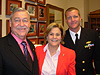 thumbnail image, Congresswoman Ileana Ros-Lehtinen met in her Washington, DC office with Dr. Bill Causey, Regional Dir of the Southeast Atlantic for the Office of National Marine Sanctuaries, and with Commander Dave Score, Superintendent of the Florida Keys National Marine Sanctuary, to discuss improvements at the park and what needs to be done. Ros-Lehtinen and the officials spoke about the positive developments in the size and quantities of some very important fish species since the Sanctuaryâ€™s largest no take area was implemented.  Several studies have shown increasing numbers and sizes of commercially and recreationally important fish species throughout the Sanctuary