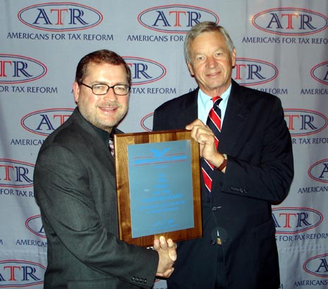 Rep. Petri with ATR President Grover Norquist