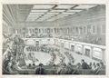 The United States Senate in Session in Their New Chamber.