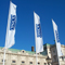 OSCE flags in front to the Hofburg in Vienna. (photo: USOSCE)