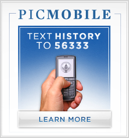 PIC Mobile ::: Text HISTORY to 56333 ::: Learn More