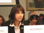 Dr. Virginia Burkett testifies before the full Committee